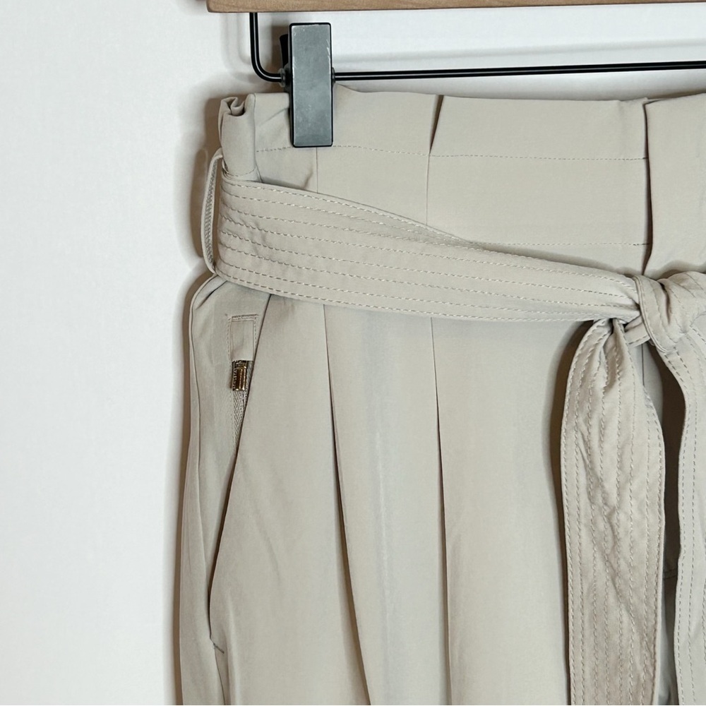 Athleta Skyline Pant II Paperbag Light Beige Size 10 - Picture 7 of 14